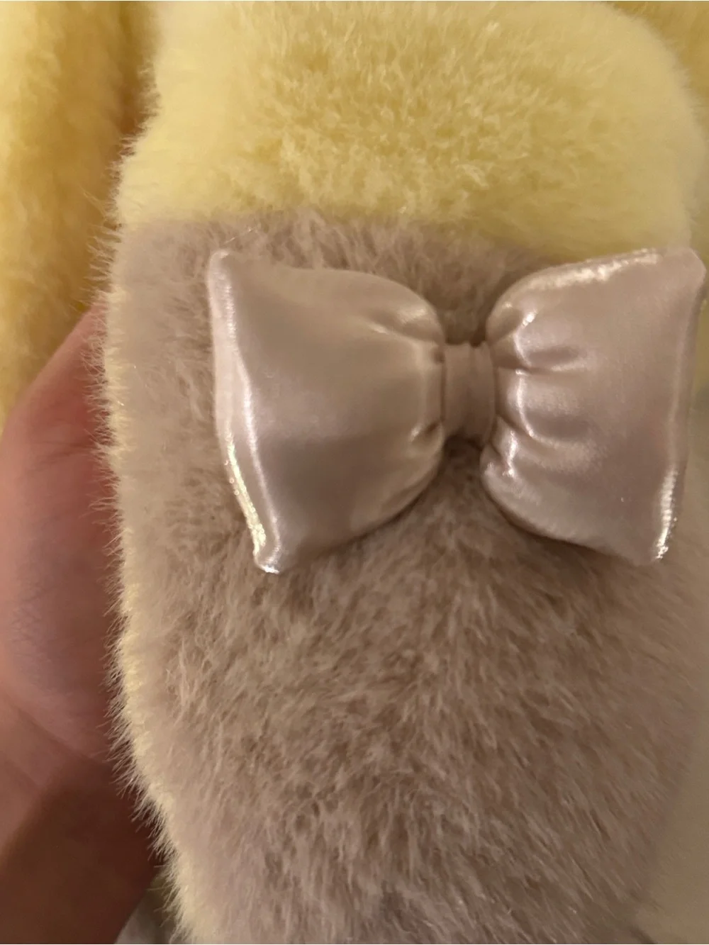 Yellow Bunny Plush Hooded Doll Outfit - Kids Accessories
